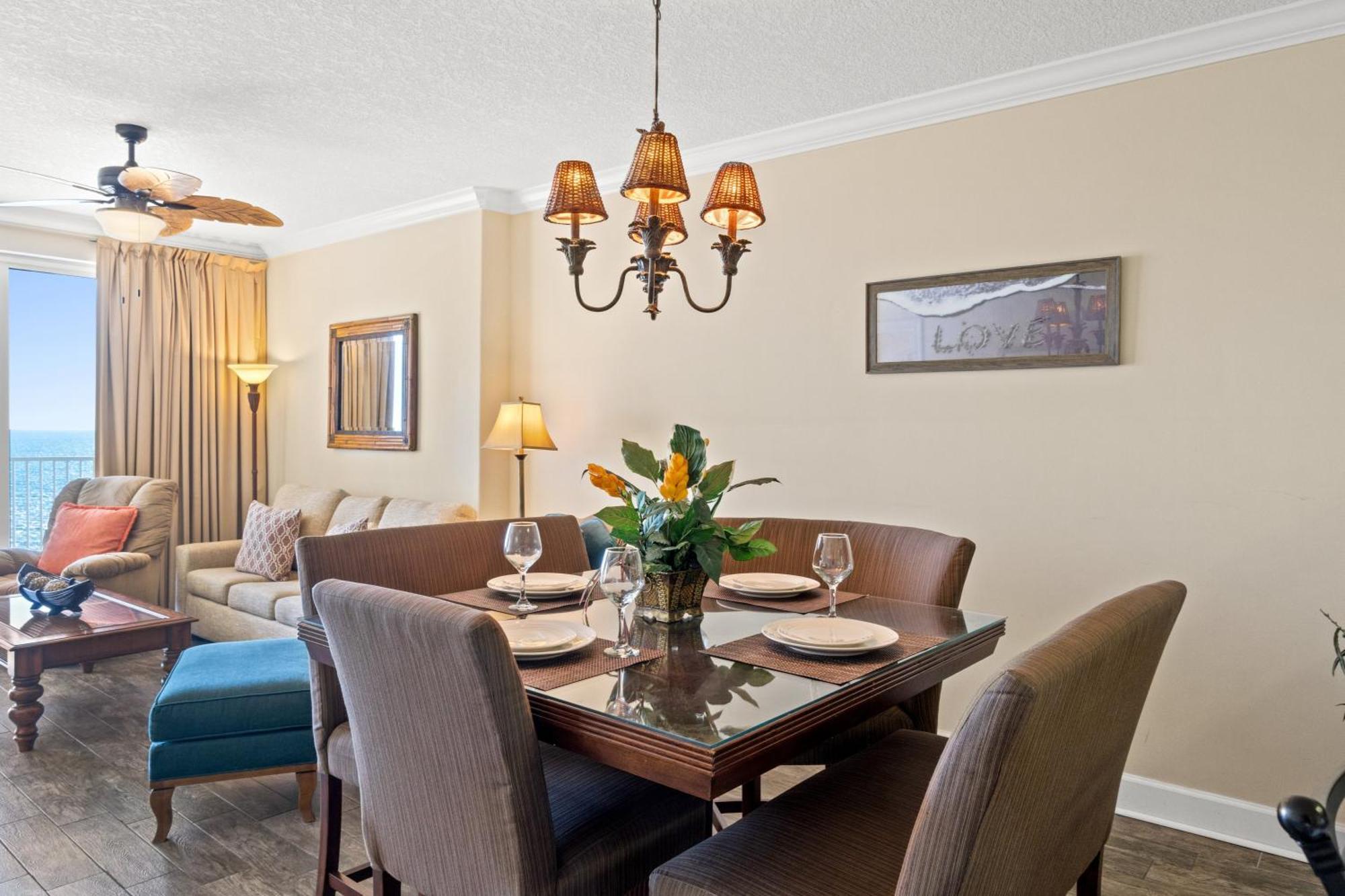 Ocean Villa Condos #1801 By Book That Condo Panama City Beach Kültér fotó